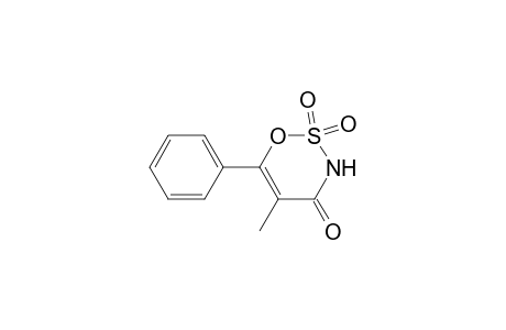 2,2-Diketo-5-methyl-6-phenyl-oxathiazin-4-one