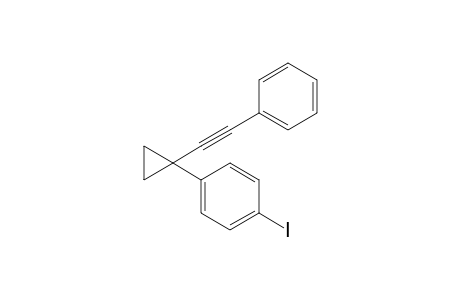1-(Phenylethynyl)-1-(4'-iodophenyl)cyclopropane