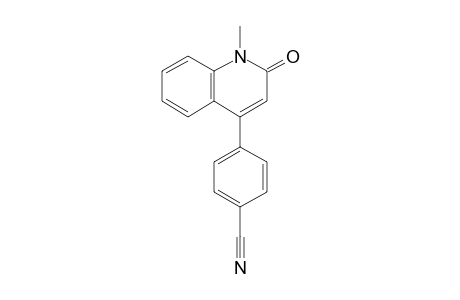 4-(4-Cyanophenyl)-1-methyl-2-quinolone