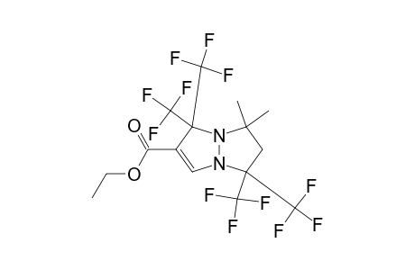 6,6-DIMETHYL-4,4,8,8-TETRAKIS-(TRIFLUOROMETHYL)-1,5-DIAZABICYCLO-[3.3.0]-OCT-2-EN-3-CARBOXYLIC-ACID,ETHYLESTER