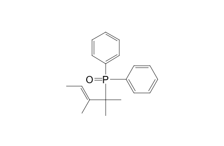 4-Diphenyl phosphinoyl-3,4-dimethyl pent-2-ene