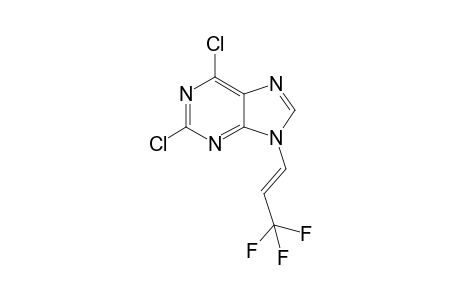 (E)-2,6-Dichloro-9-(3,3,3-trifluoroprop-1-en-1-yl)-9H-purine