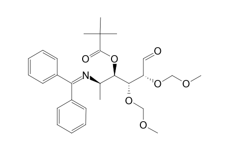 #16A;(2S,3R,4R,5S)-5-AMINO-N-DIPHENYLMETHYLENE-2,3-BIS-METHOXYMETHOXY-4-PIVALOYLOXY-1-HEXANAL;5-AMINO-N-DIPHENYLMETHYLENE-2,3-BIS-O-METHOXYMETHYL-4-O-PIVALOYL-