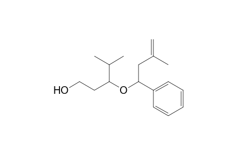 4-Methyl-3-(1-phenyl-3-methylenebutyloxy)pentanol