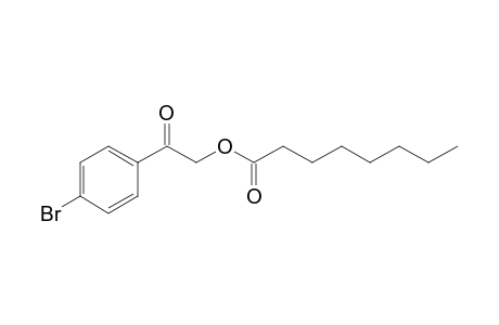 octanoic acid, ester with 4'-bromo-2-hydroxyacetophenone