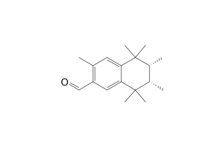2-Naphthalenecarboxaldehyde, 5,6,7,8-tetrahydro-3,5,5,6,7,8,8-heptamethyl-, cis-