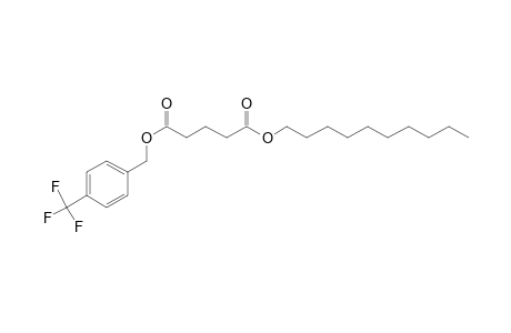 Glutaric acid, decyl 4-(trifluoromethyl)benzyl ester