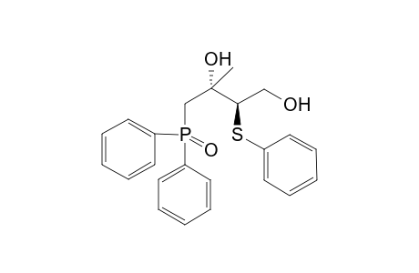 (2R,3S)-4-diphenylphosphoryl-3-methyl-2-(phenylthio)butane-1,3-diol