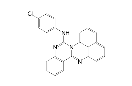 6-[(4'-Chlorophenyl)amino]quinazolino[3,4-a]perimidine
