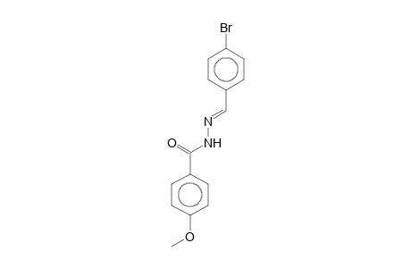 N'-[(E)-(4-Bromophenyl)methylidene]-4-methoxybenzohydrazide