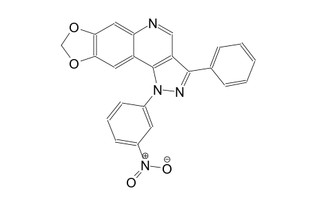 1-(3-nitrophenyl)-3-phenyl-1H-[1,3]dioxolo[4,5-g]pyrazolo[4,3-c]quinoline