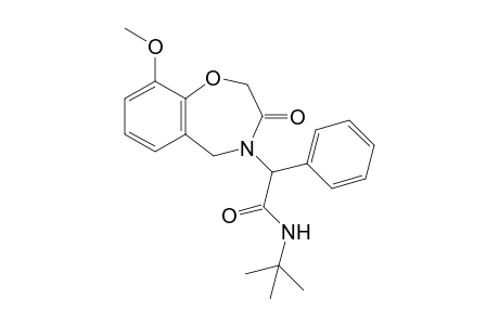 N-(tert-Butyl)-2-(9-methoxy-3-oxo-2,3-dihydrobenzo[f][1,4]oxazepin-4(5H)-yl)-2-phenylacetamide