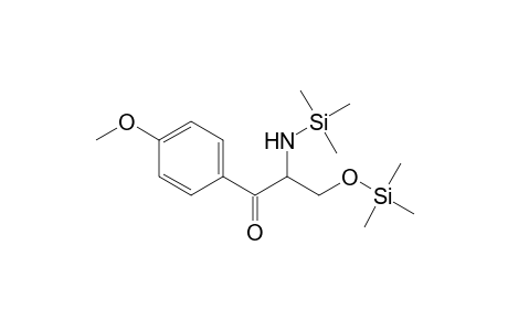 1-Trimethylsilyloxy-2-trimethylsilylamino-3-(4'-methoxyphenyl)propanone