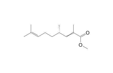 methyl (4S)-2,4,8-trimethylnona-2,7-dienoate