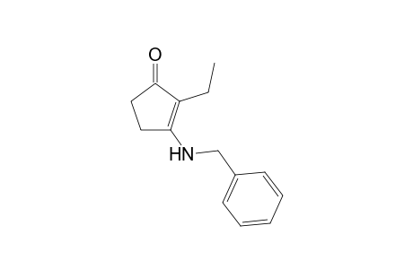 2-Ethyl-3-benzlamino-2-cyclopenten-1-one