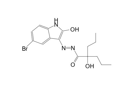 1H-indol-2-ol, 5-bromo-3-[(E)-(2-hydroxy-1-oxo-2-propylpentyl)azo]-