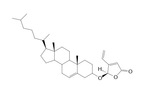 4-Ethenyl-5-cholesteryloxyfuran-2(5H)-one