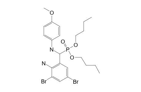 DIBUTYL-(2-AMINO-3,5-DIBROMOPHENYL)-(4-METHOXYPHENYLAMINO)-METHYL-PHOSPHONATE