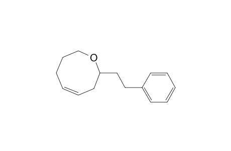 2H-Oxocin, 3,4,7,8-tetrahydro-8-(2-phenylethyl)-, (.+-.)-