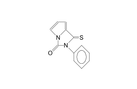 2-Phenyl-2,3-dihydro-1H-pyrrolo(1,2-C)imidazol-3-one-1-thione