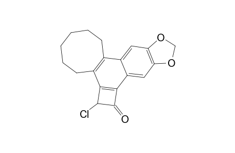 2-Chloro-3,4,5,6,7,8-hexahydrocyclobuta[5,6]cycloocta[7,8]naphtho[2,3-d][1,3]dioxole-1(2H)-one