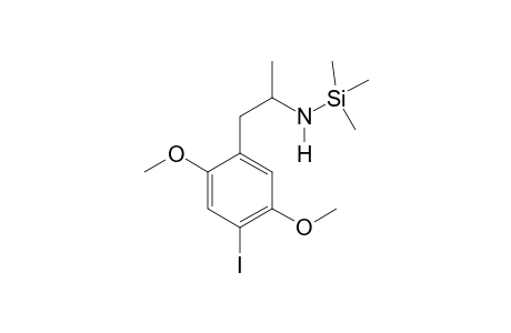 2,5-Dimethoxy-4-iodoamphetamine TMS