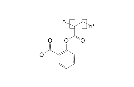 Poly(o-acryloyloxybenzoic acid)