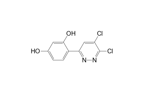1,3-Benzenediol, 4-(5,6-dichloro-3-pyridazinyl)-