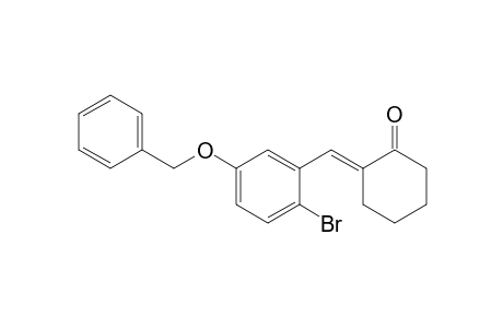 2-(5-Benzyloxy-2-bromobenzylidene)cyclohexanone
