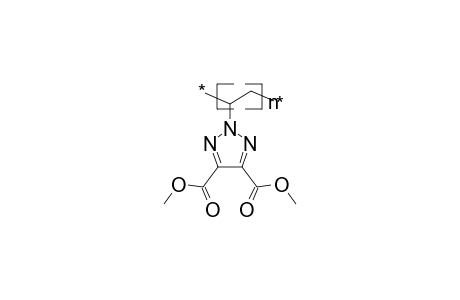 Poly(n-vinyltriazole-4,5-dicarboxylic acid dimethyl ester)