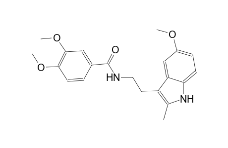 benzamide, 3,4-dimethoxy-N-[2-(5-methoxy-2-methyl-1H-indol-3-yl)ethyl]-