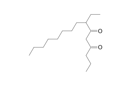 7-Ethylpentadecane-4,6-dione
