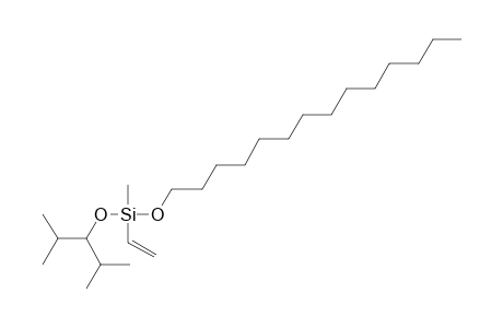 Silane, methylvinyl(2,4-dimethylpent-3-yloxy)tetradecyloxy-