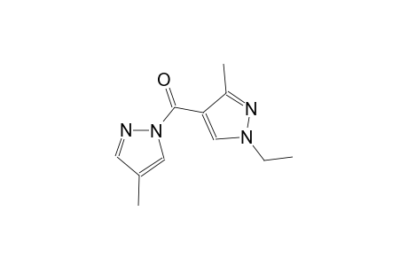 1-ethyl-3-methyl-4-[(4-methyl-1H-pyrazol-1-yl)carbonyl]-1H-pyrazole