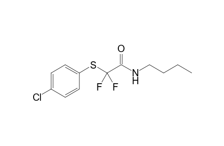 N-Butyl-2-(p-chlorophenylthio)-2,2-difluoroacetamide
