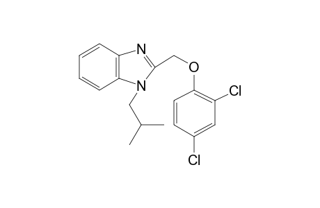 2-[(2,4-dichlorophenoxy)methyl]-1-(2-methylpropyl)benzimidazole