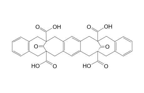 anti-Benzo[1,2-h;4,5-h']bis(benzo[1,2-c]bicyclo[4.4.1]undeca-3,8-diene-11-one)-6,10,17,21-tetracarboxylic acid