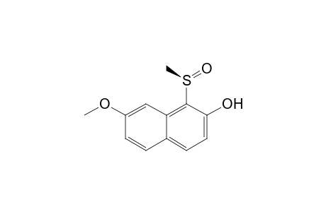 (+)-(R)-7-methoxy-1-methylsulfinyl-2-naphthol