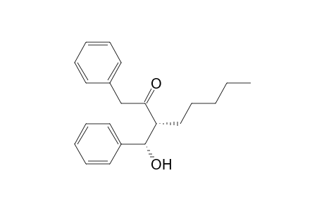 (3R*, 4S*)-4-Hydroxy-3-pentyl-1,4-diphenyl-2-butanone