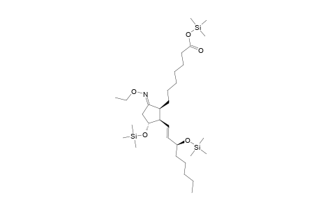 Prost-13-en-1-oic acid, 9-(ethoxyimino)-11,15-bis[(trimethylsilyl)oxy]-, trimethylsilyl ester, (8.beta.,9E,11.alpha.,13E,15S)-