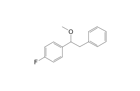 1-Fluoro-4-(1-methoxy-2-phenylethyl)benzene