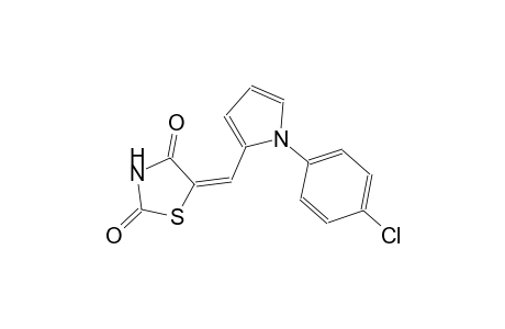 (5E)-5-{[1-(4-chlorophenyl)-1H-pyrrol-2-yl]methylene}-1,3-thiazolidine-2,4-dione