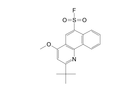 Benzo[h]quinoline-6-sulfonyl fluoride, 2-(1,1-dimethylethyl)-4-methoxy-