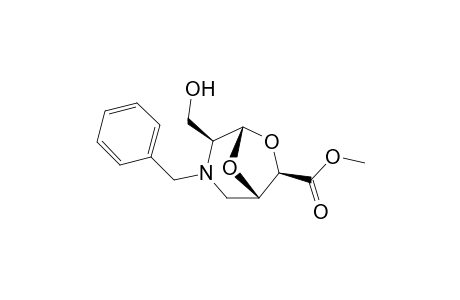 Methyl 3-benzyl-2-(hydroxymethyl)-7,8-dioxa-3-azabicyclo[3.2.1]octane-6-carboxylate