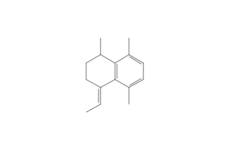 (E)-1-ethylidene-4,5,8-trimethyl-1,2,3,4-tetrahydronaphthalene