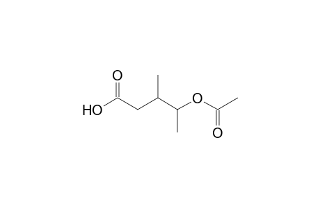 3-Methyl-4-acetoxypentanoic acid
