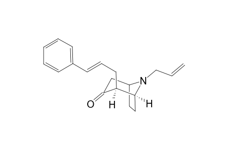 8-Allyl-2-cinnamyl-8-azabicyclo[3.2.1]octan-3-one