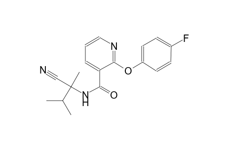 N-(1-Cyano-1,2-dimethyl-propyl)-2-(4-fluoro-phenoxy)-nicotinamide