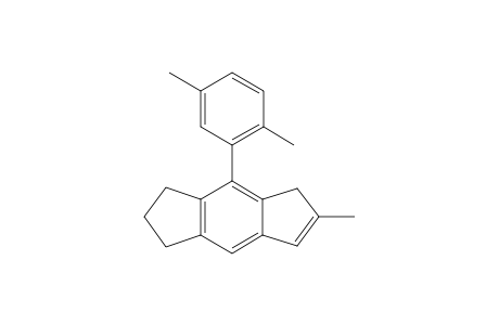 6-methyl-4-(2,5-dimethylphenyl)-1,2,3,5-tetrahydro-s-indacene