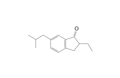 2-ethyl-6-isobutyl-2,3-dihydro-1H-inden-1-one